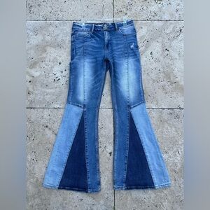 Bridge by Gly Flare Jeans Size 29 High Rise Stretch Denim from Bellbottoms